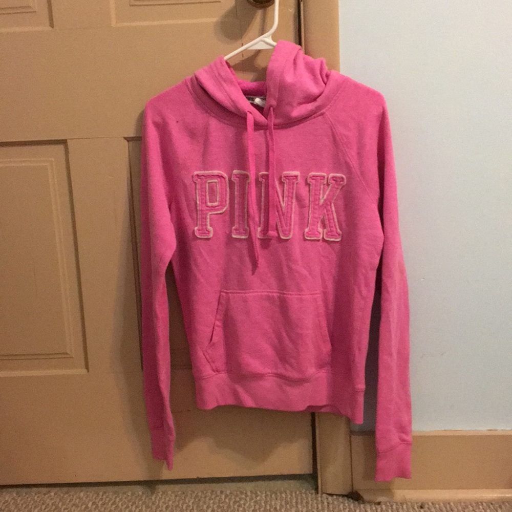 Pink hoodie